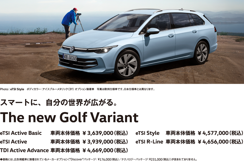 The new Golf Variant