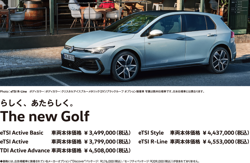 The new Golf